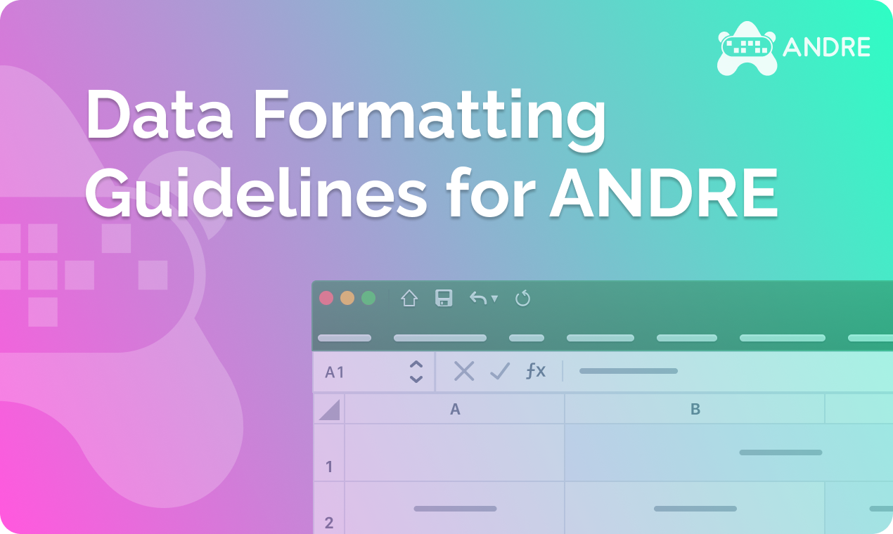 Cover Image for Data Formatting Guidelines for ANDRE